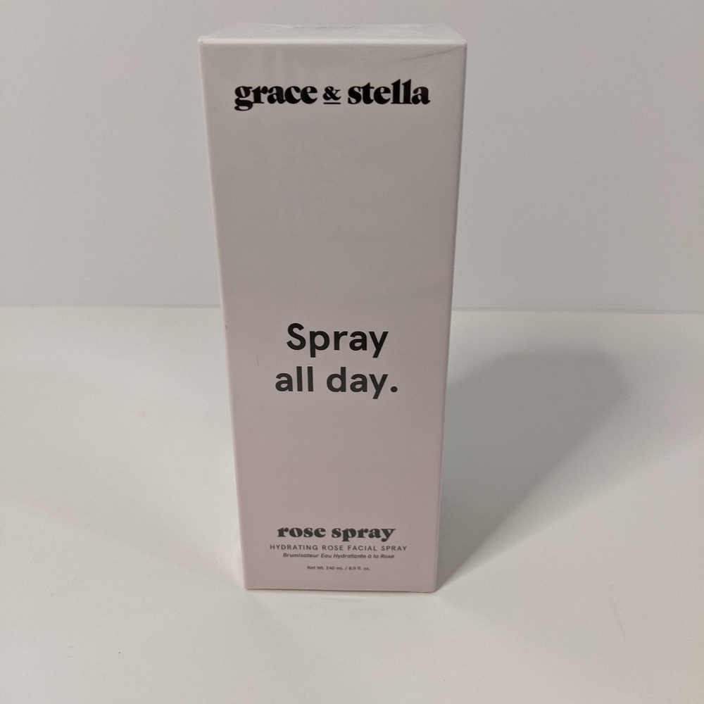 FINAL PRICE grace & stella Rose Facial Spray 8.3oz